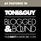 TONI&GUY: Blogged&Bound